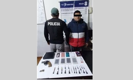 Quilmes – Allanamiento, un detenido por robo y tenencia de arma de fuego